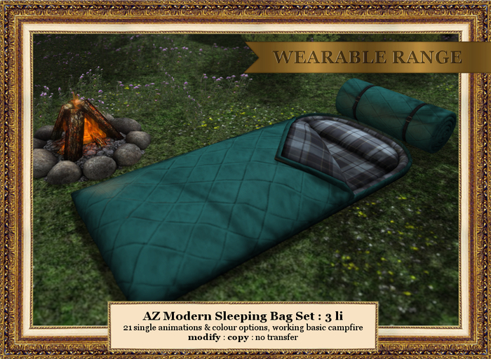AZ Modern Sleeping Bag - Wearable Range