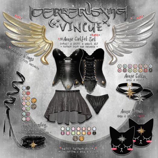 {vincue} & [CX] - Airie+Armleg - Kiwi [Maitreya]