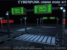 **To(kk)en Industries** Cyberpunk Urban Road Kit (Mesh)