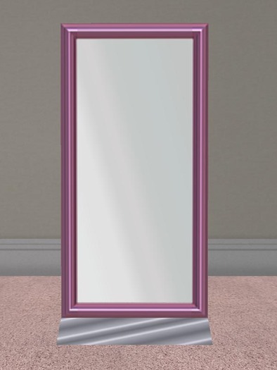 Working Mirror Metal Pink