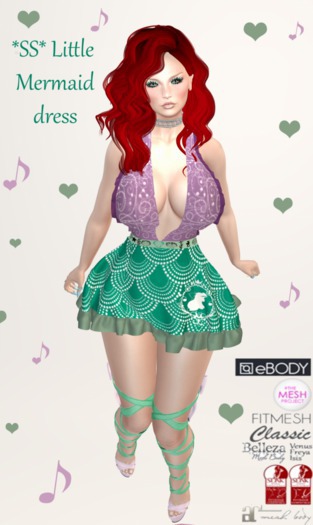 *SS* Little mermaid Dress