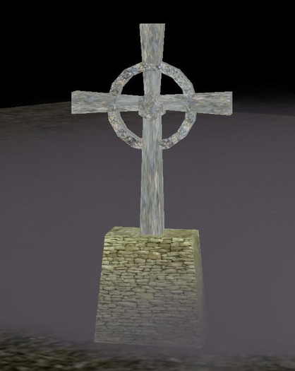 Grave Marker on Pedestal