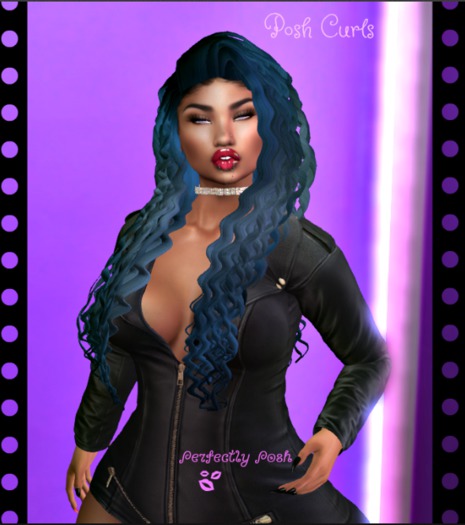 Perfectly Posh -Posh Curls - Blue - Boxed