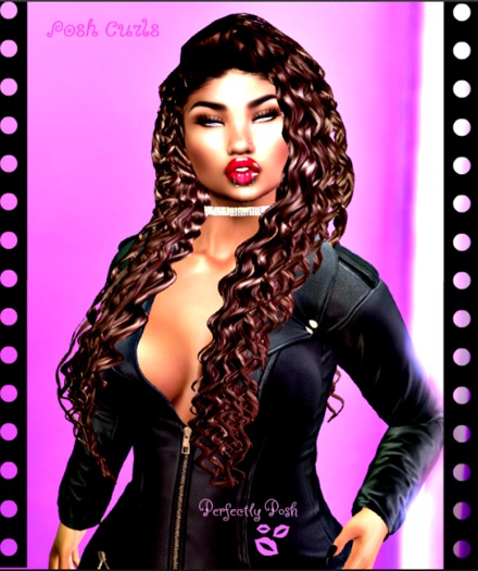 Perfectly Posh -Posh Curls Dark Brown - Boxed