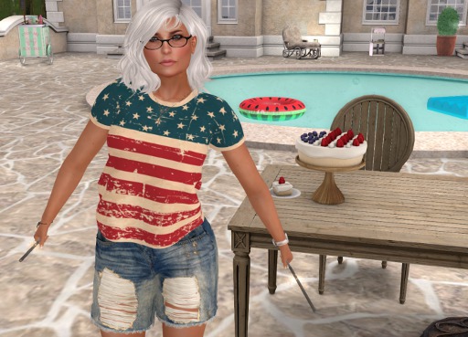NN (nana's nook) Americana Tee