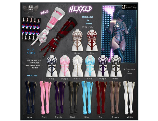 [The Forge] Hexxed Bodice, Navy