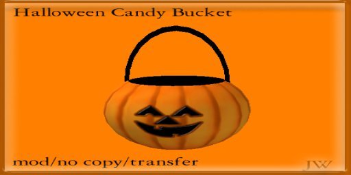 Halloween Candy Bucket