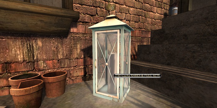 *ionic* Floor Lantern