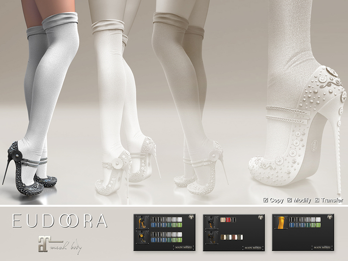 Eudora3D Alice Pumps&Socks (Maitreya) MBG