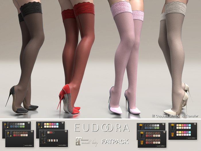 Eudora3D Mina Stockings&Stillettos (Maitreya) FATPACK