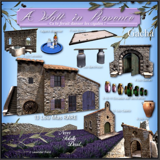 8-Lou Bancihoun  A Walk in Provence