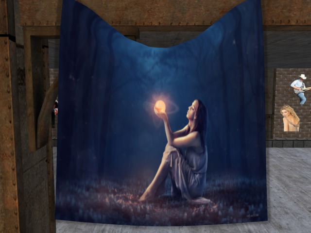 Magic Light Tapestry