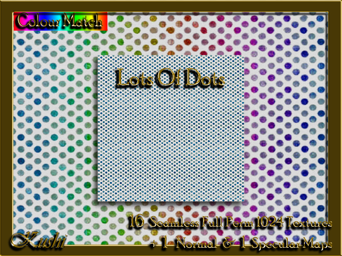 !Kushi! LotsOfDots Textures -WEAR TO UNPACK
