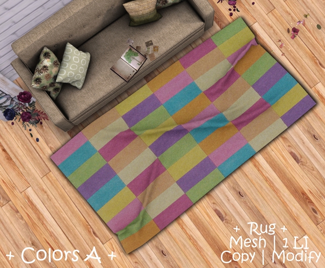 WIB - Mesh Rug -  Colors A