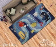 || When I'm Bored || Mesh Rug || Sea Life || 1 LI