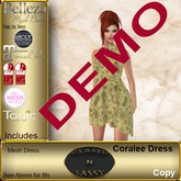 (CNS) Coralee Dress  DEMO