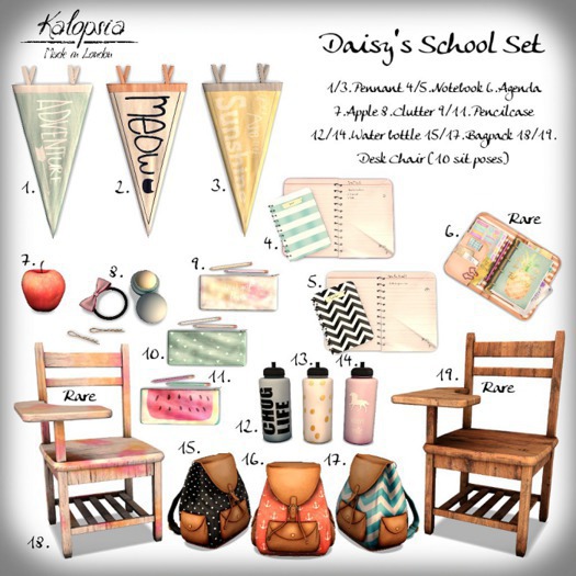 Kalopsia - 10.Goldie's Mats Cart RARE