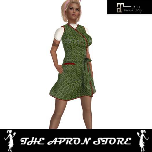 Apron Dress - Green