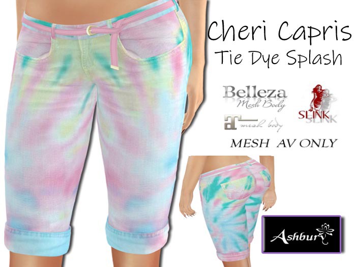 [ASHBURY] CHERI SHORTS-SPLASH