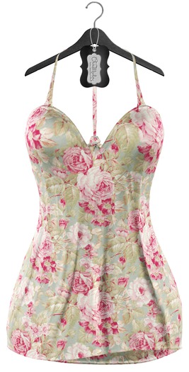 ChicModa // Isabella Slip Dress // FLORAL 2 (Add Me)