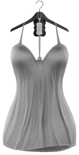 ChicModa // Isabella Slip Dress // GRAY (Add Me)