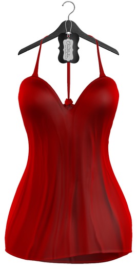 ChicModa // Isabella Slip Dress // RED (Add Me)