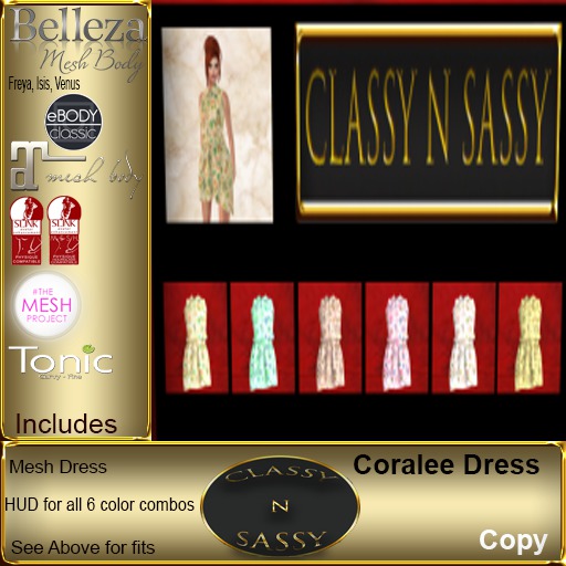 (CNS) Coralee Dress