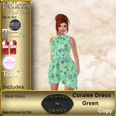 (CNS) Coralee Dress Green