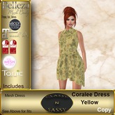 (CNS) Coralee Dress Yellow