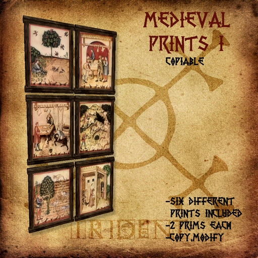 Medieval Prints I