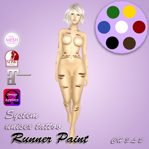 :[ET]: Runner Paint (set) - Chest 3 Legs 2 (Primaries)