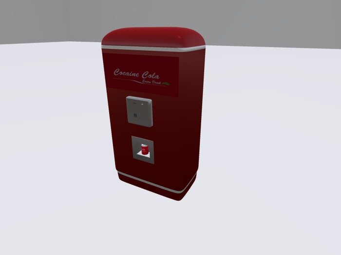 Mesh Cocaine Cola Machine -cola giver-