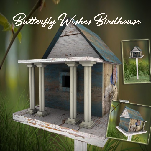 Butterfly Wishes Bird House P