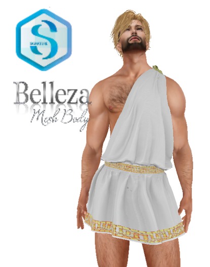 Second Life Marketplace - VIATA Perseus Toga White