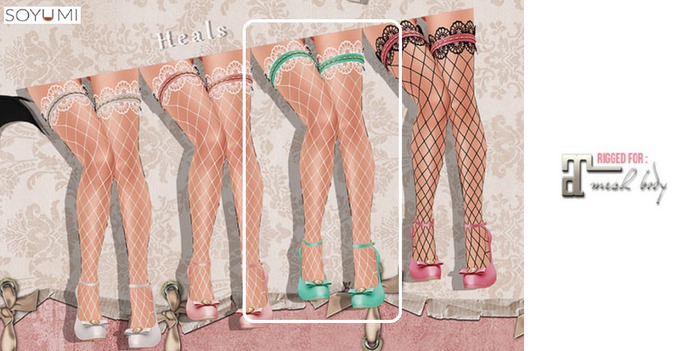 =Zenith=Awakening Little Devil Birdie Heels (Mint) - Lara