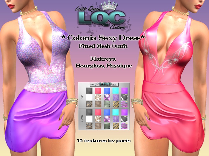 *LQC* Colonia Sexy Dress