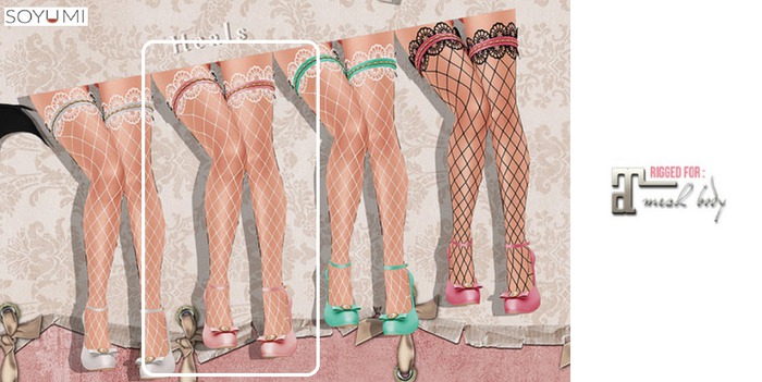 =Zenith=Awakening Little Devil Birdie Heels (Rose) - Lara