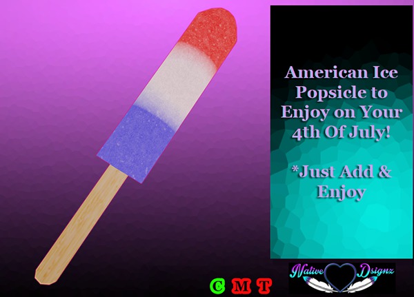 ~NHD~ American Ice Popsicle (Add To Unpack)