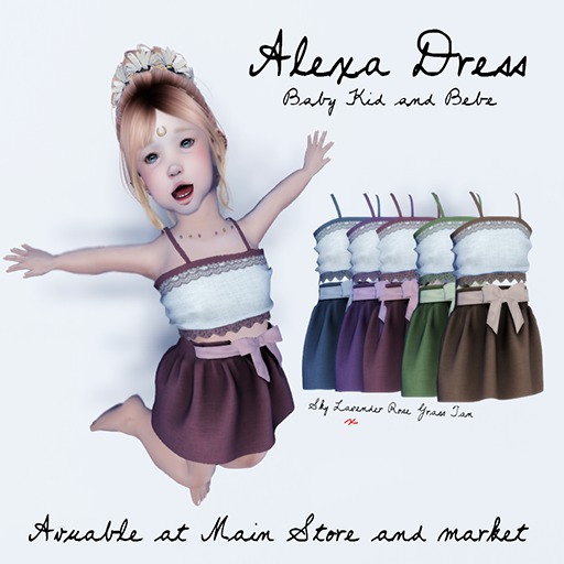 {SC}Alexa  Dress - Lavender Wear me
