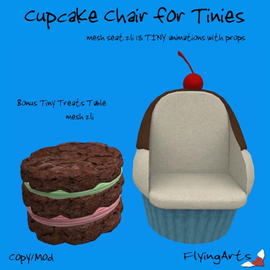 !FA! Cupcake Chair TINY
