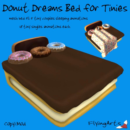 !FA! Donut Dreams Bed TINY