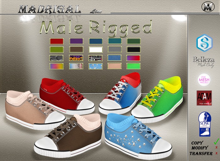ADRIGAL:.MARCUS SPORT SHOES - RIGGED