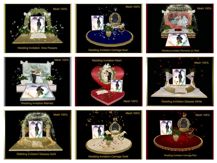 DEMO-Wedding Invitation Mesh 100%