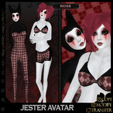 =^.^= Curious Kitties - Rose Jester Avatar