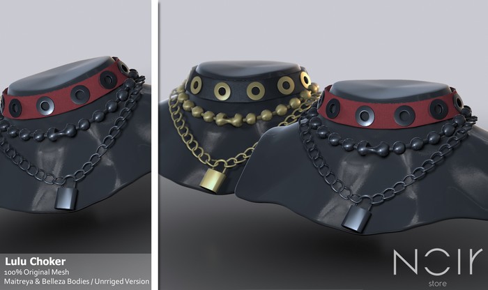 :::NOIR::: Lulu Choker