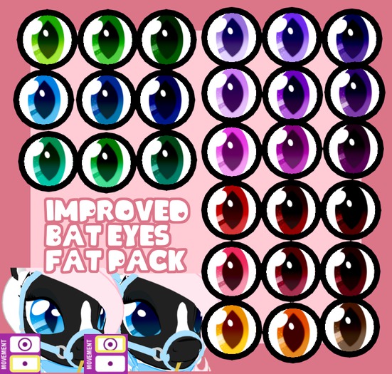 *PPP* IMPROVED Bat Eyes V2 - FATPACK