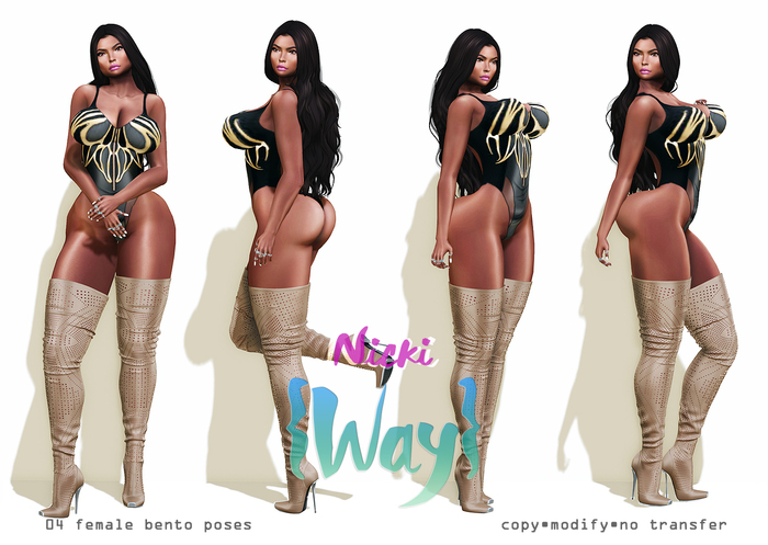 {Way} Nicki PACK //BENTO POSE//