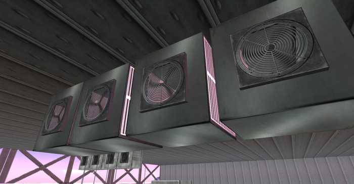 Crate of AC Blowers