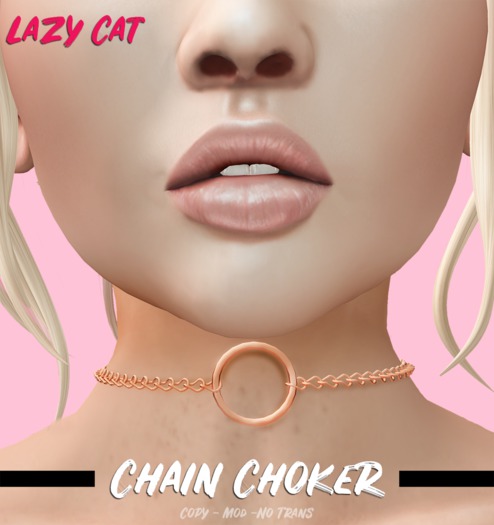 [LC] Chain Choker (Black)