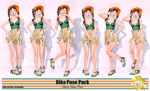 Kirin - Rika Pose Pack (BENTO) ADD ME!